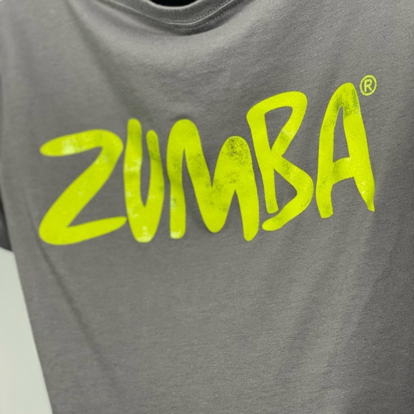 Womens Zumba Fringe Crop Top Shirt Size Medium - Picture 5 of 5